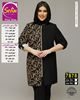 تصویر شومیز یقه کلاسیک آستین پاگن دار جلو زیپ 7878