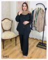 تصویر ست شومیز و شلوار اسپرت مشکی 8493
