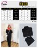 تصویر ست شومیز دمپا هلالی و شلوار بگ مشکی 8498