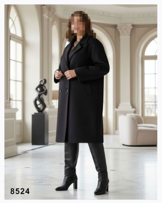 تصویر پالتو فوتر چهاردکمه (آستردار)