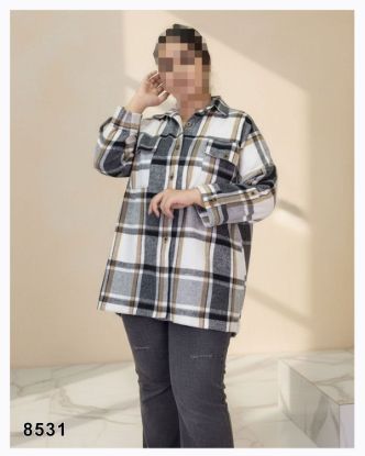 تصویر شکت جلو دکمه اسپرت پشمی 8531