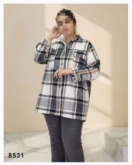 تصویر شکت جلو دکمه اسپرت پشمی 8531