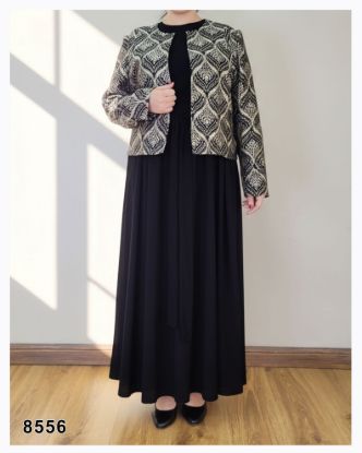 تصویر کت و سارافون مجلسی 8556