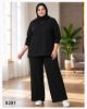 تصویر ست اسپرت تونیک دنباله دار و شلوار 8391